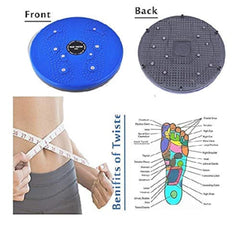 Tummy Twister | Twisting Waist Disc | Waist Trimmer | Fat Burner | Aerobic Exercise Foot Exercise Fitness Twister | Fat Buster | Perfect Home Gym Equipment for Men & Women