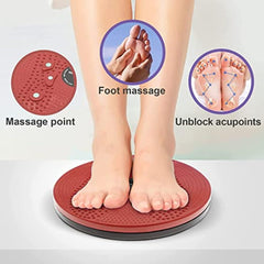 Tummy Twister | Twisting Waist Disc | Waist Trimmer | Fat Burner | Aerobic Exercise Foot Exercise Fitness Twister | Fat Buster | Perfect Home Gym Equipment for Men & Women